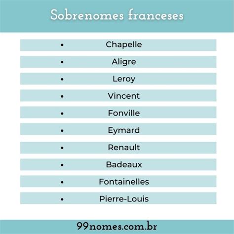sobrenomes franceses - sobrenomes japoneses femininos